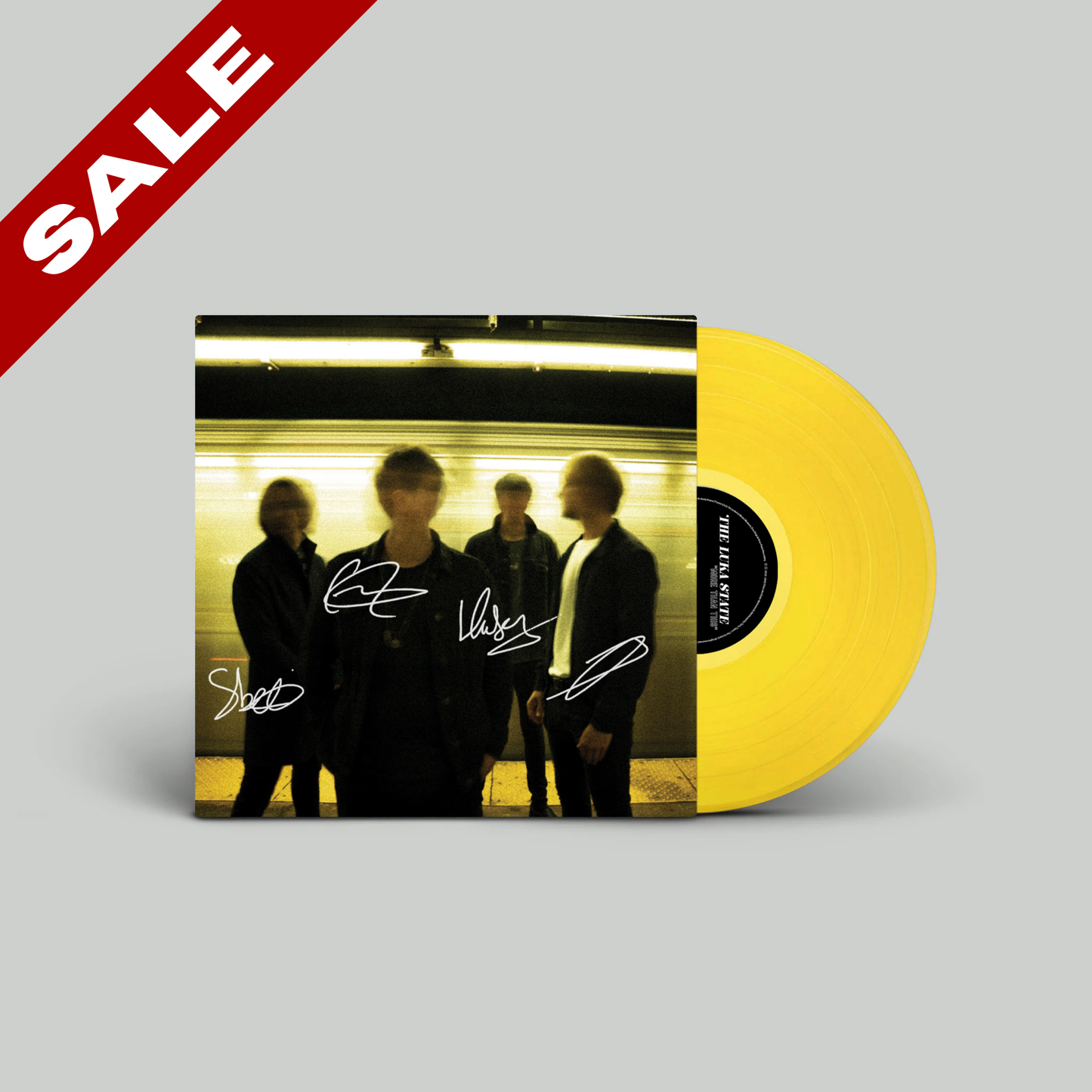 More Than This : 12" Yellow Vinyl (Signed) - Last Chance