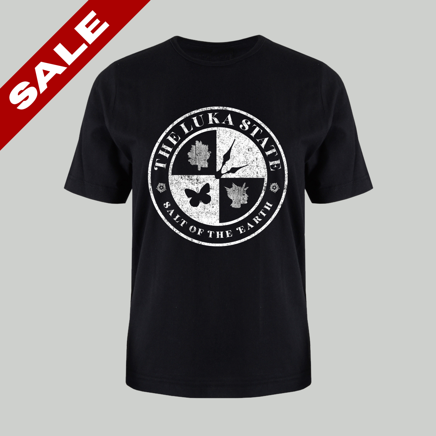The Luka State Emblem Black Tshirt - Last Chance